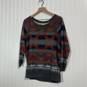 Denim & Supply Ralph Lauren Sweater XS Cotton Aztec Navajo Western Southwest